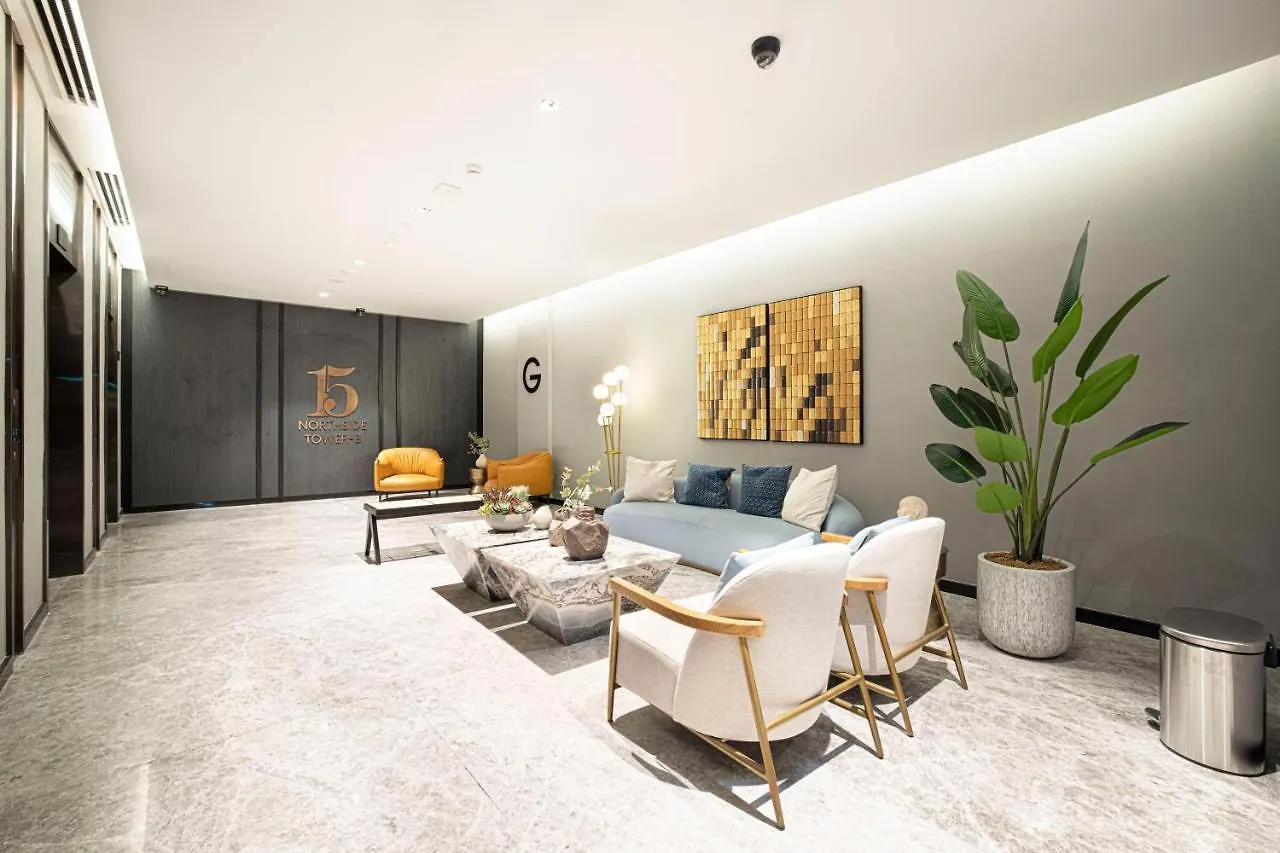 Waves Holiday Homes - Premium 1Br Apartment Overlooking Burj Khalifa Dubaj Spojené arabské emiráty