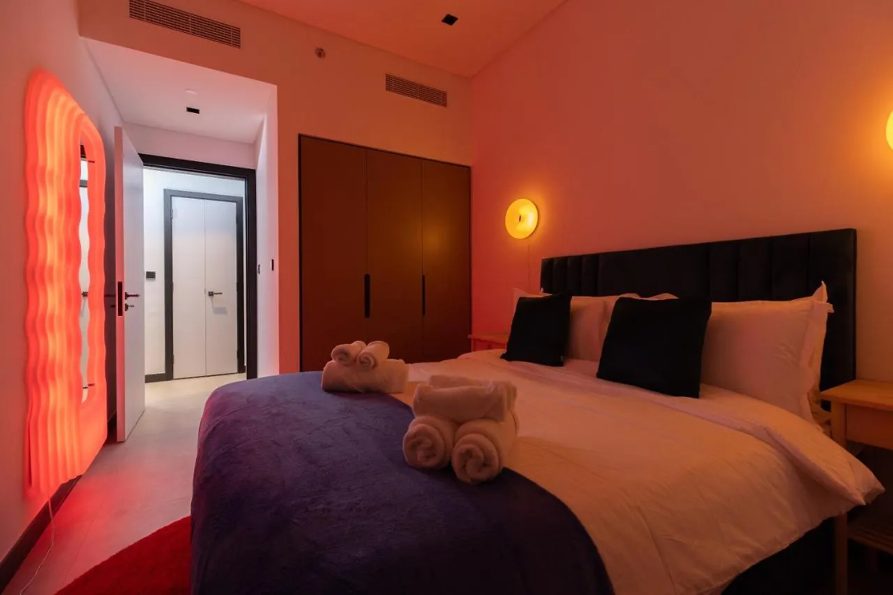 Waves Holiday Homes - Premium 1Br Apartment Overlooking Burj Khalifa Dubaj Spojené arabské emiráty